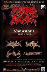 Morbid Angel  “Playing Covenant In Its Entirety”